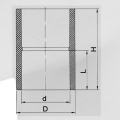 ASTM D2846 Water Supply Cpvc Socket นมเหลือง 
