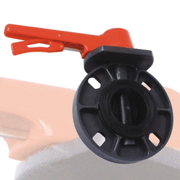 Fresh Material UPVC Butterfly Valve EPDM Rubber Ring 