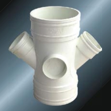 Din Drainage Upvc Reducing Y-cross Grey Color 