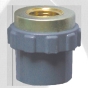 Adaptateur femelle ASTM SCH80 CPVC couleur gris foncé 