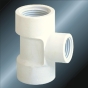 BS4346 Alimentation en eau Upvc réduisant le filetage femelle Tee 