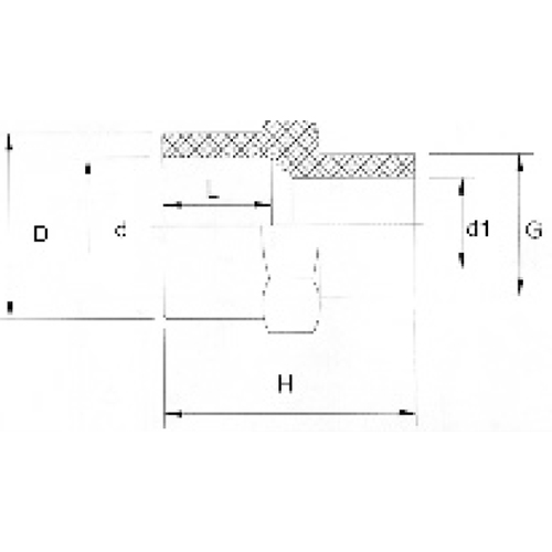DIN PN10 Water Supply Upvc Male Adaptor White 