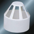 Drainase Din Upvc Vent Cowl Gray Color 