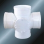 Drainage Upvc Cross Door couleur grise 