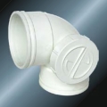 Din Drainage Upvc Elbow90° Side Door Grey Color 