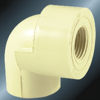 DINPN16 Coude de filetage femelle Cpvc d'alimentation en eau 90 ° 