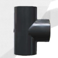 ASTM Sch80 Upvc Tee Dark Grey Color 