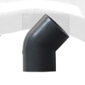 Coude Upvc ASTM Sch80 couleur gris foncé 45 ° 