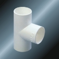 Conducto Upvc Tee Color Blanco 