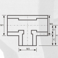 المحملة ASTM SCH80 CPVC الحد من اللون الرمادي الداكن