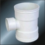 BS5255/4514 Drainage Upvc Reducing Tee Grey 