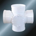 Drainage Upvc Cross Door couleur grise 